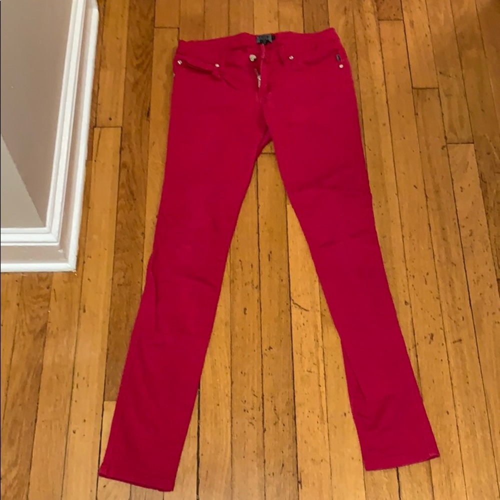 Hot Pink skinny jeans from TRIPP